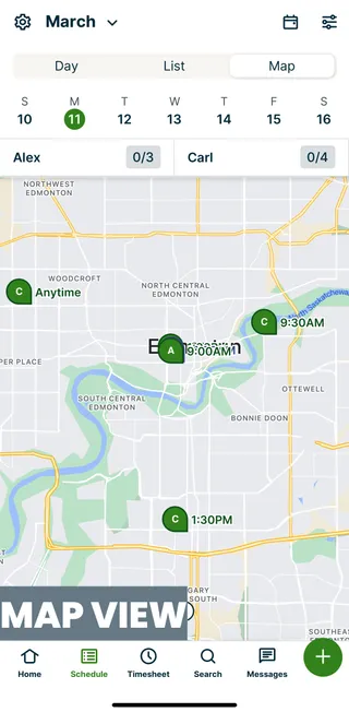 map view