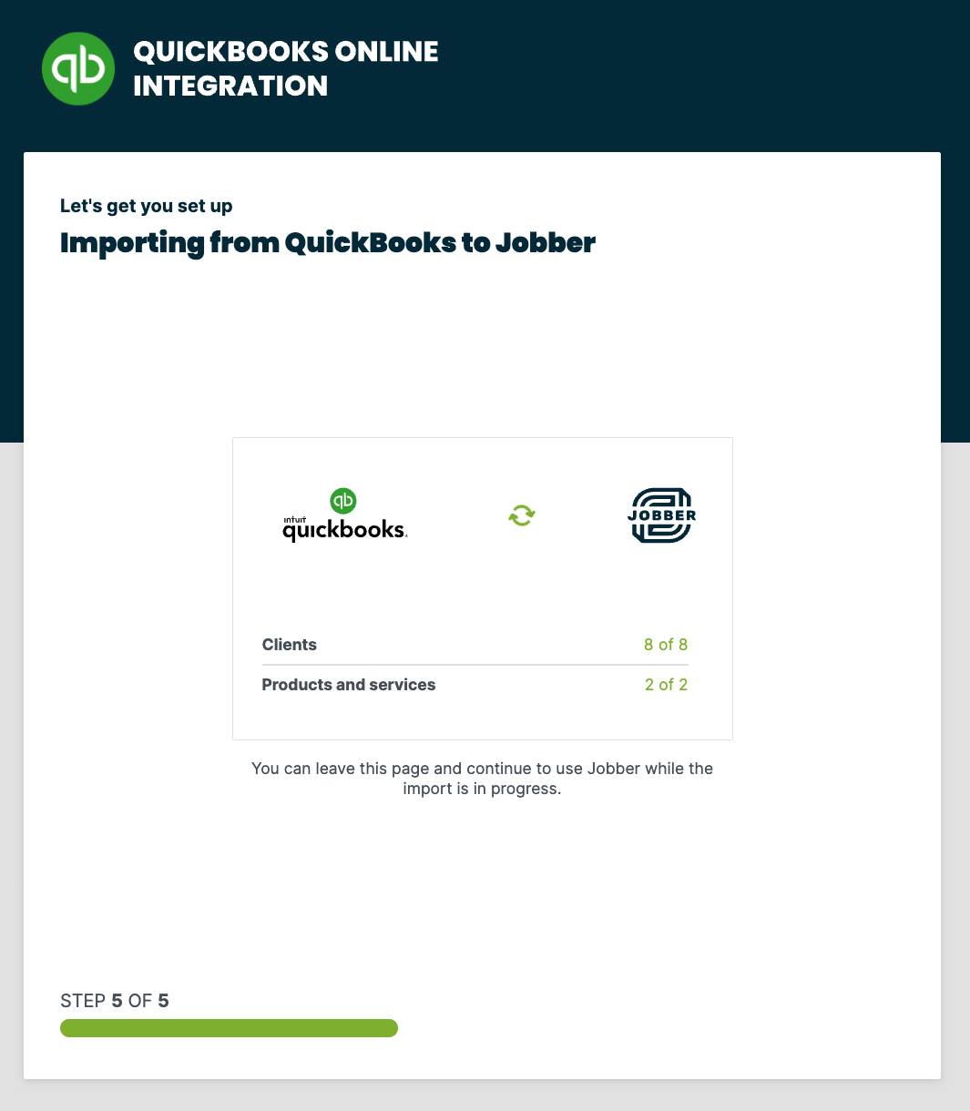 QuickBooks Online Integration Now Available