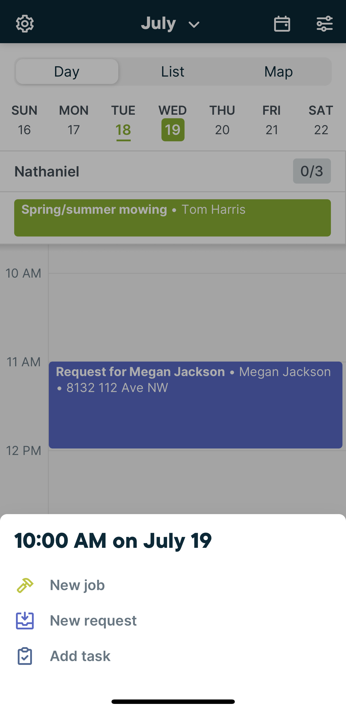 Schedule in the Jobber App Jobber Help Center