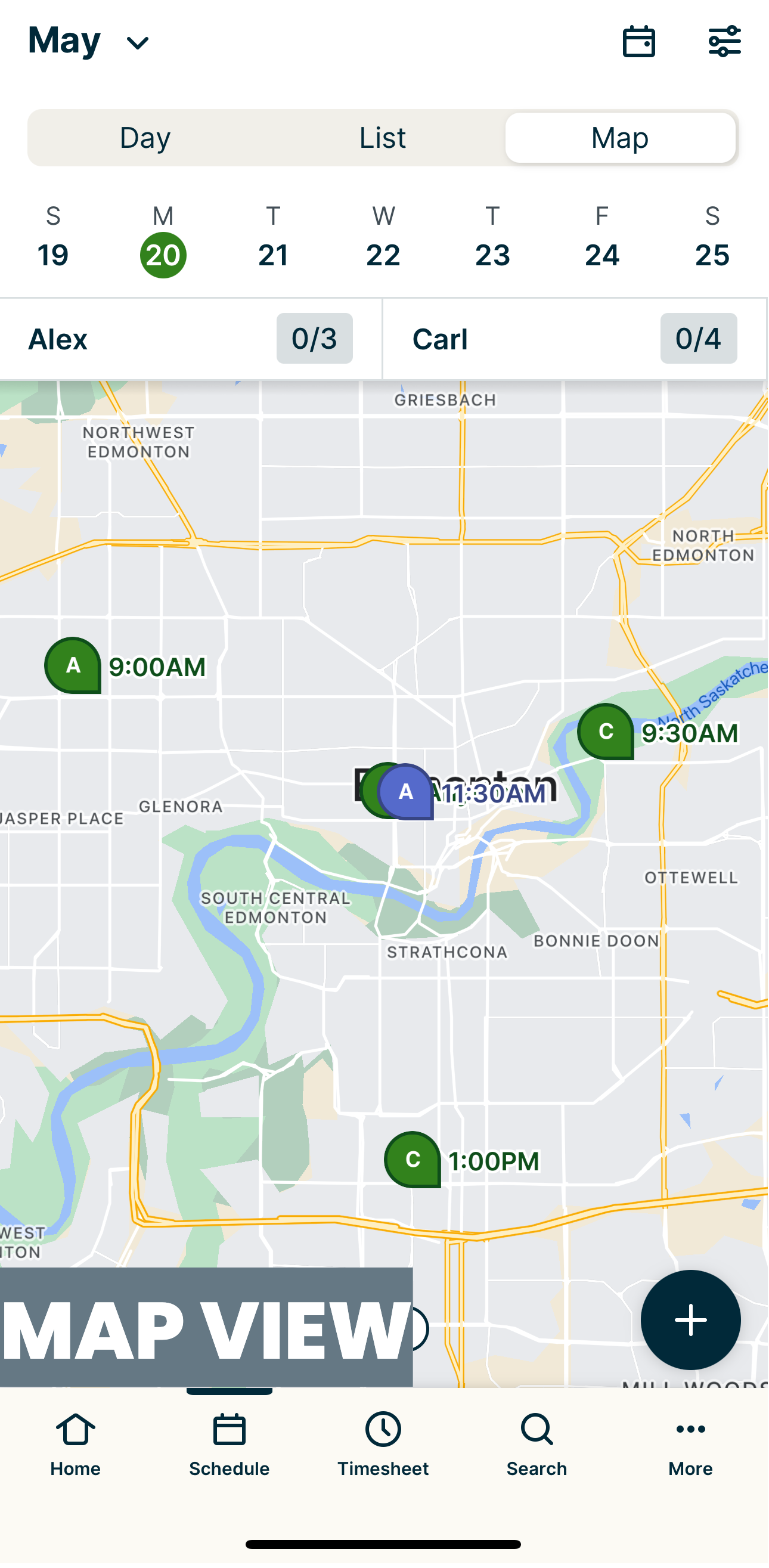 map view