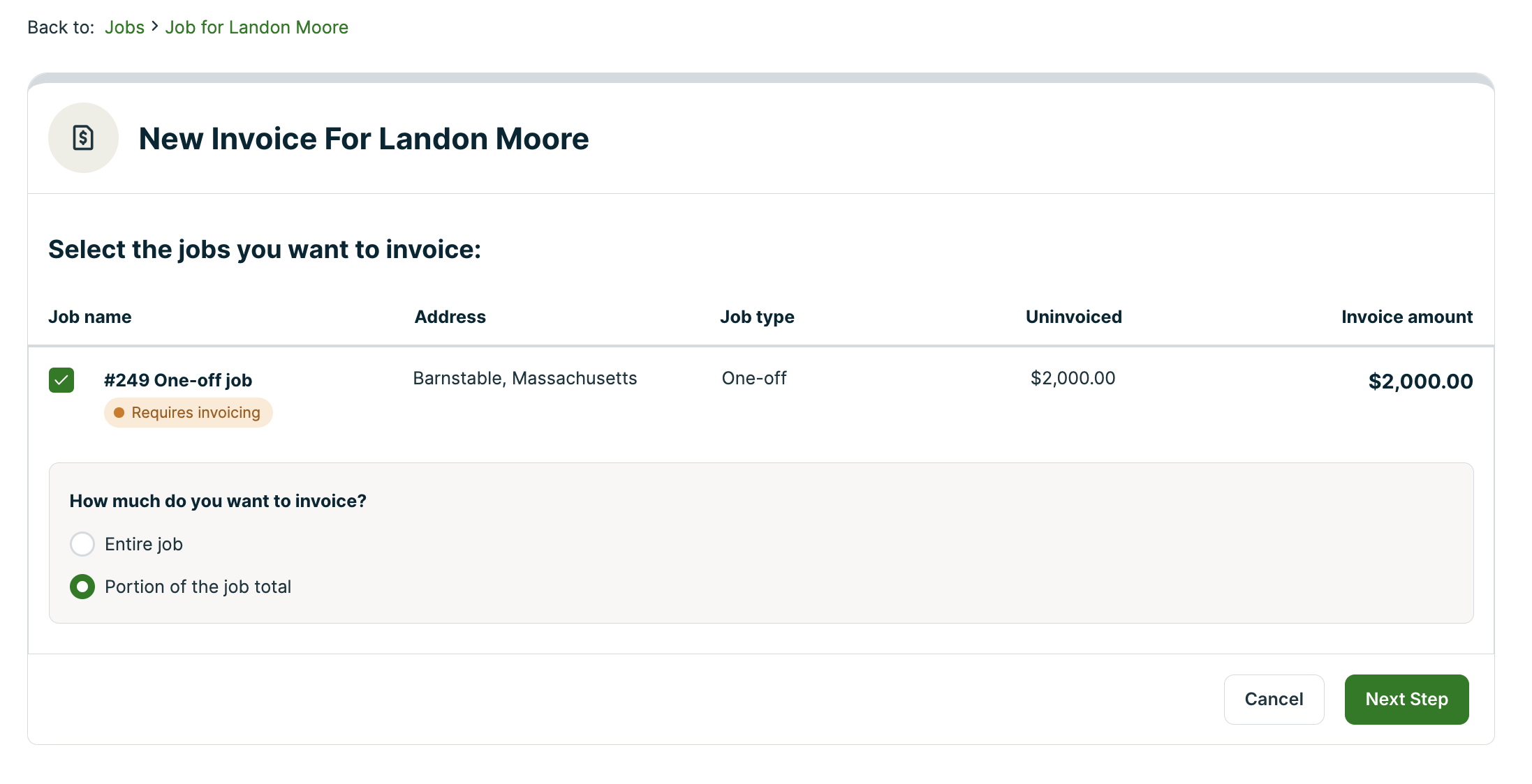 Progress Invoicing – Jobber Help Center