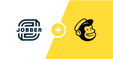 Jobber and Mailchimp logos
